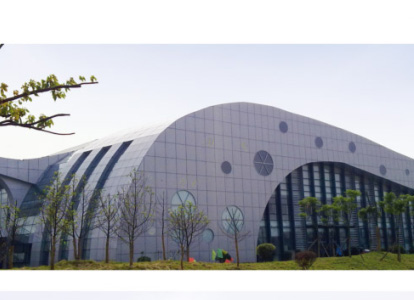 松滋会议中心外景网架工程